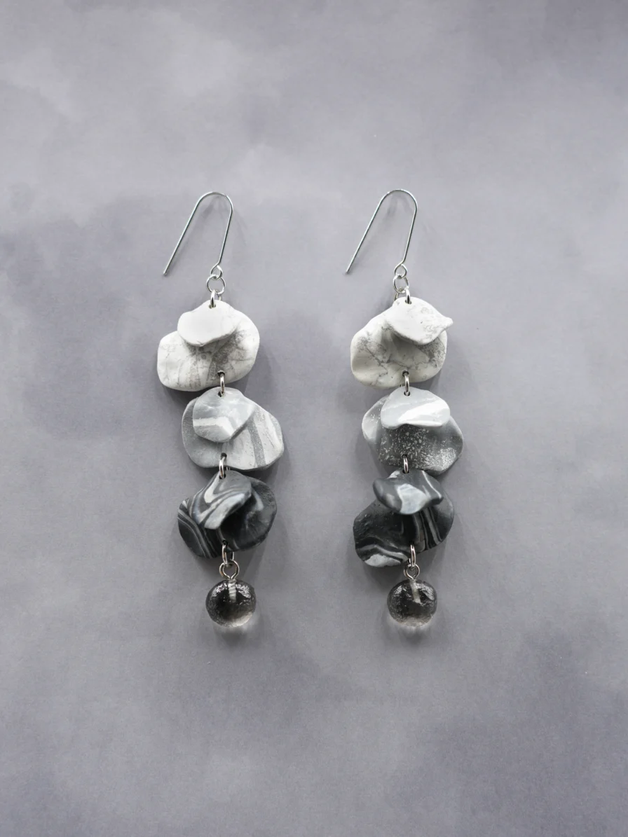 Inner Quest - Rippling Shadow Whispers Earrings