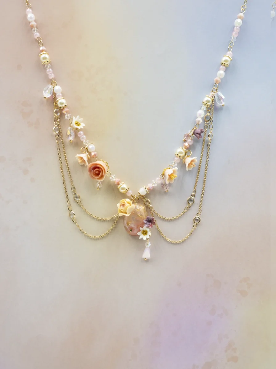 Floral Fantasy Realm – Blooming Sonata of Rose Dawn