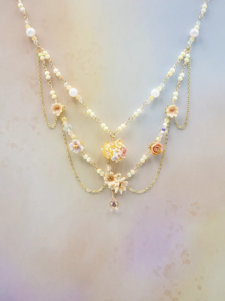 Floral Fantasy Realm – Waltz of Sunlit Petals