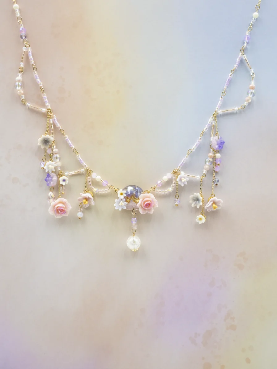 Floral Fantasy Realm – Twilight Amethyst Waltz